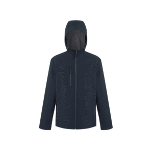 Softshell 2 couches à capuche recyclé 270 g/m² — Regatta RGA705 - Navy / Seal Grey
