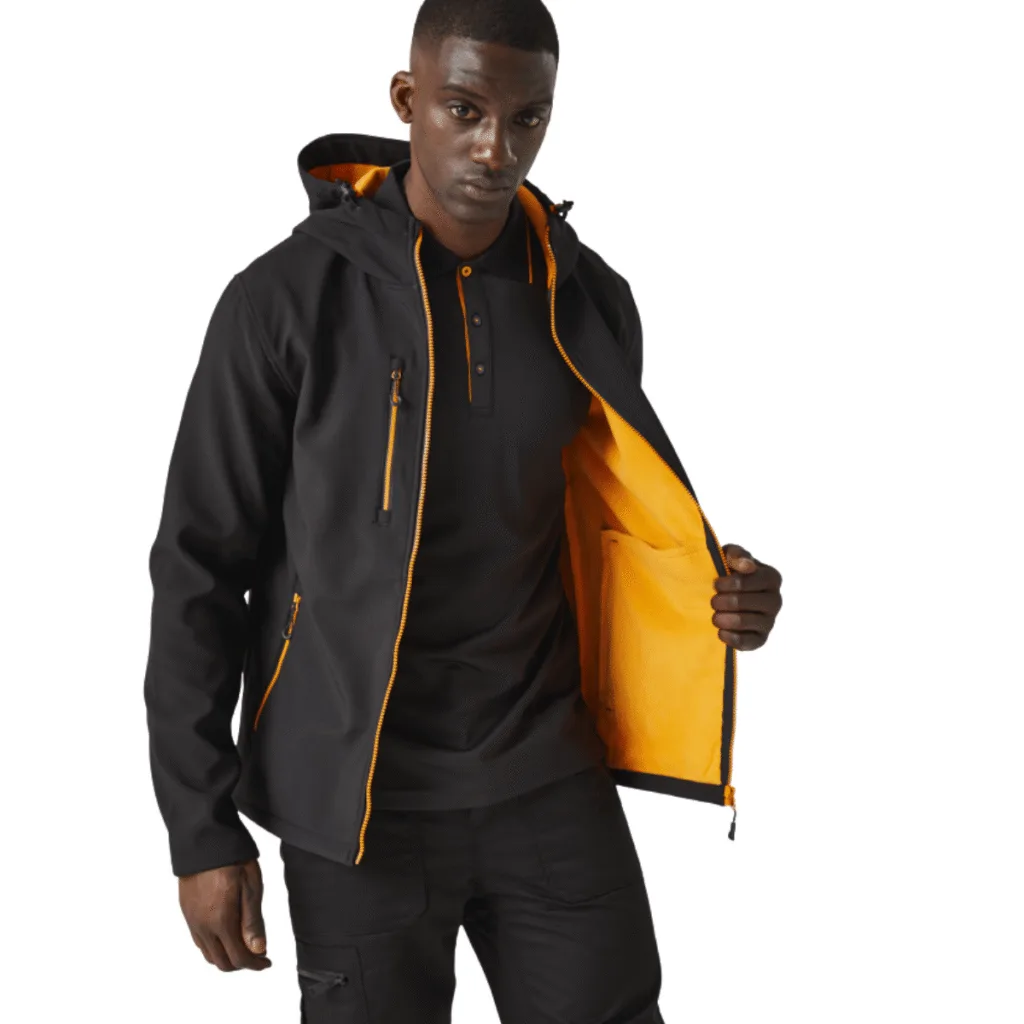 Softshell 2 couches à capuche recyclé 270 g/m² — Regatta RGA705 - vue 1