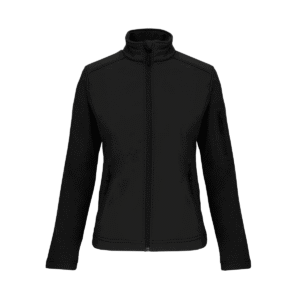 Veste softshell femme 3 couches 300 g/m² — Kariban K400 - Black