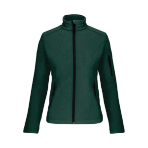 Veste softshell femme 3 couches 300 g/m² — Kariban K400 - Bottle Green