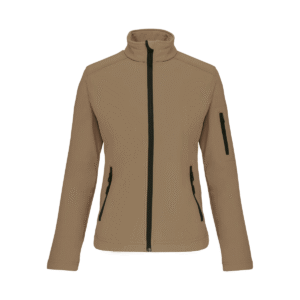 Veste softshell femme 3 couches 300 g/m² — Kariban K400 - Camel