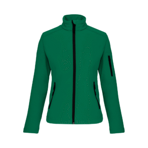 Veste softshell femme 3 couches 300 g/m² — Kariban K400 - Kelly Green