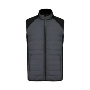 Gilet sport sans manches bi-matière unisexe — Proact PA235 - sporty grey / Black