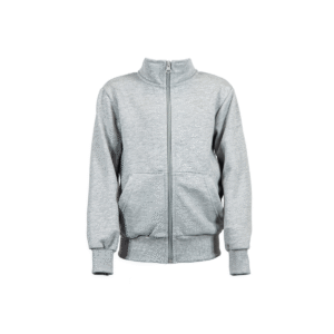 Sweat zippé enfant coton 280 g/m² — Vesti IT040 - Ash